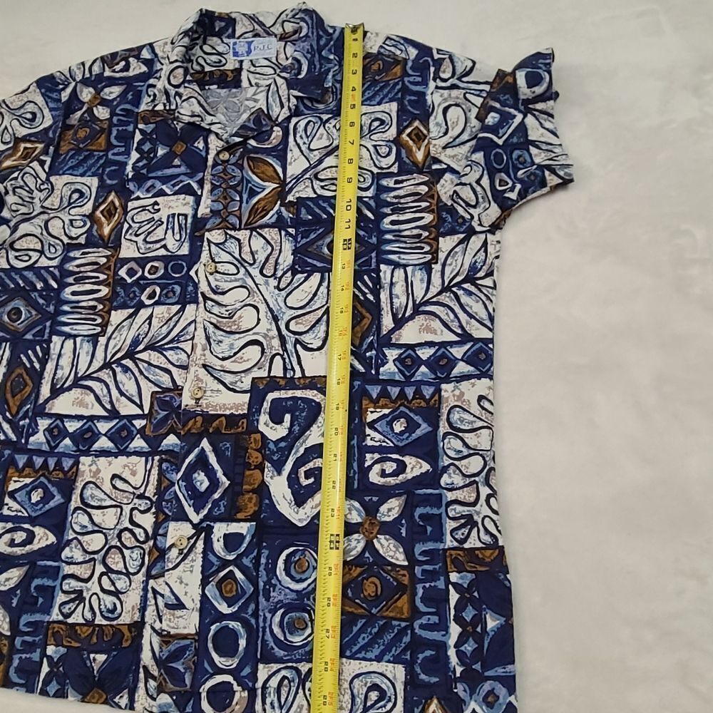 "RJC" men shirt size Medium. Made in Hawaii - Picture 8 of 16